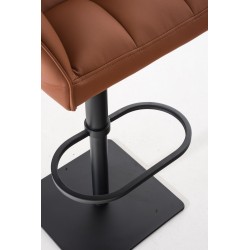 Taburete de bar Damaso B marrón claro