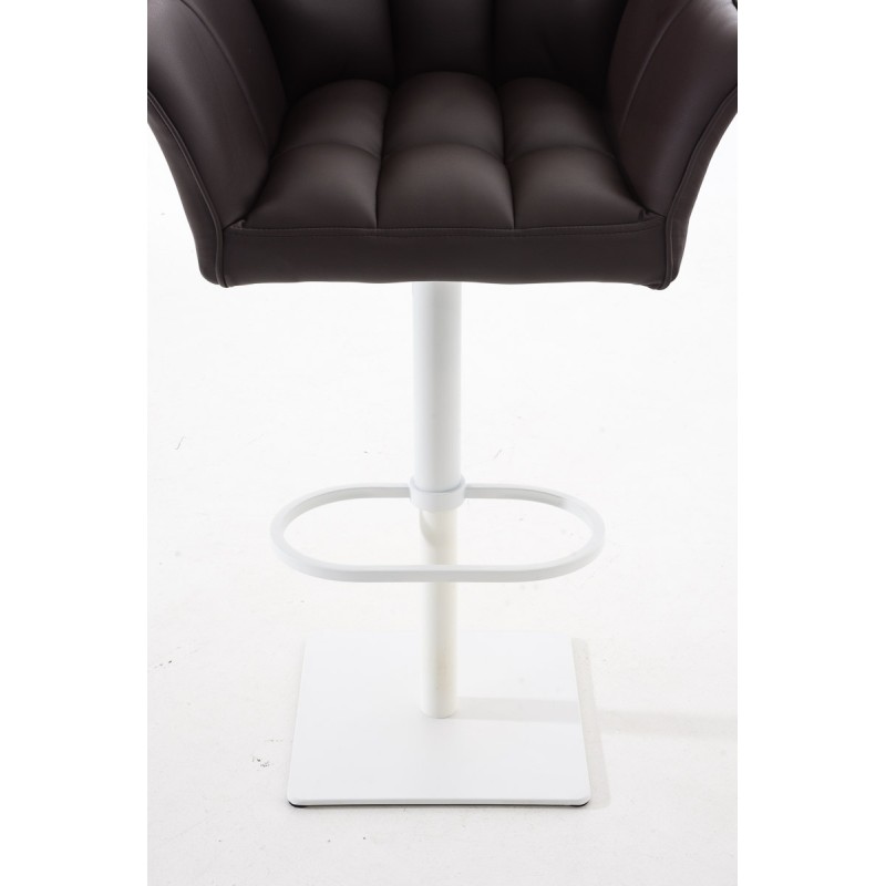 Taburete de bar marrón Damaso W