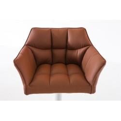 Taburete de bar Damaso W marrón claro