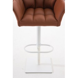 Taburete de bar Damaso W marrón claro