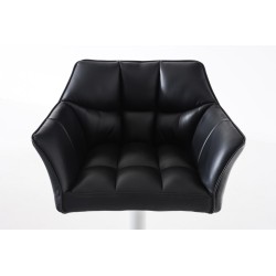 Taburete de bar negro Damaso W