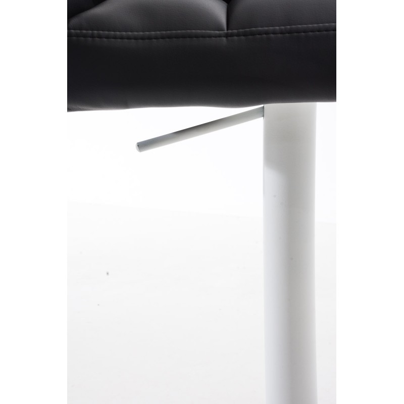 Taburete de bar negro Damaso W