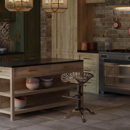 Taburete de bar Butch de bronce