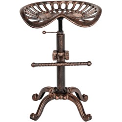 Taburete de bar Butch de bronce