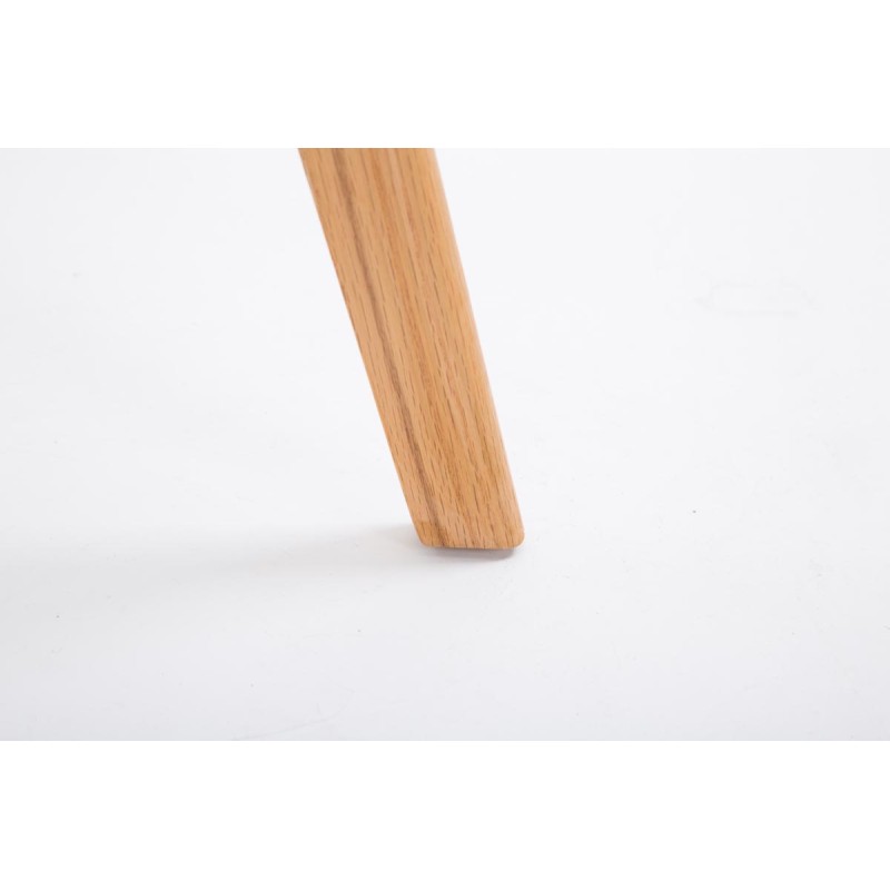 Taburete de bar Metz, plástico, verde Natura