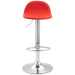 Taburete de bar rojo Lana V2 C