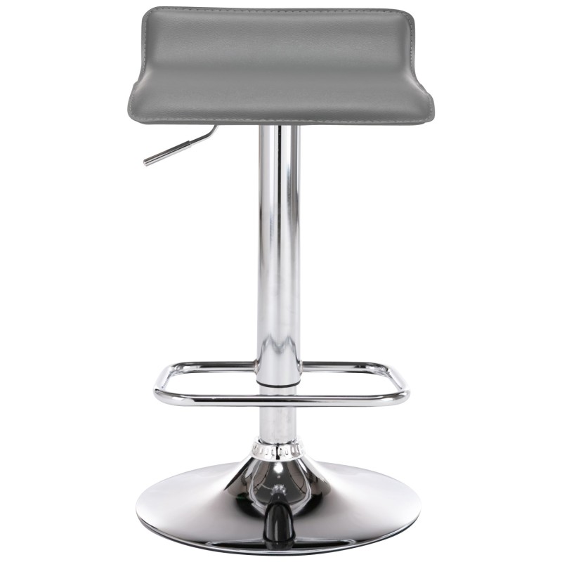 Juego de 2 taburetes de bar Dyn grises