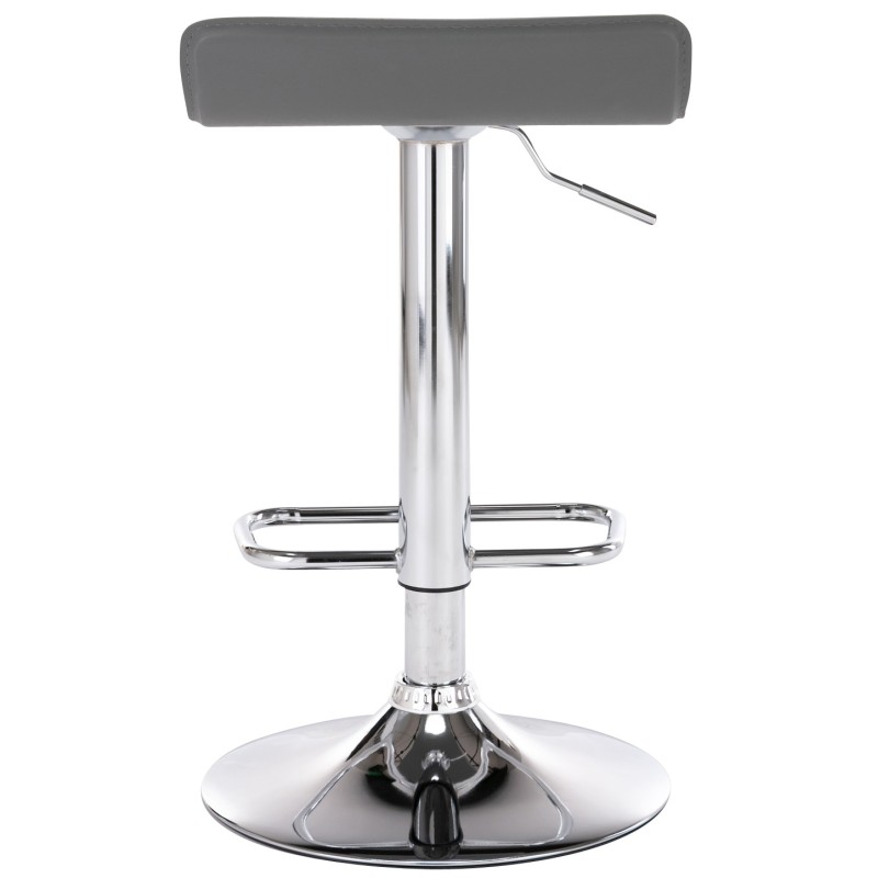 Juego de 2 taburetes de bar Dyn grises