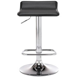 Juego de 2 taburetes de bar Dyn negros