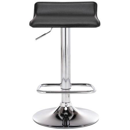 Juego de 2 taburetes de bar Dyn negros