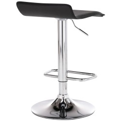 Juego de 2 taburetes de bar Dyn negros