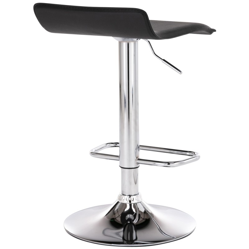 Juego de 2 taburetes de bar Dyn negros