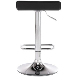 Juego de 2 taburetes de bar Dyn negros