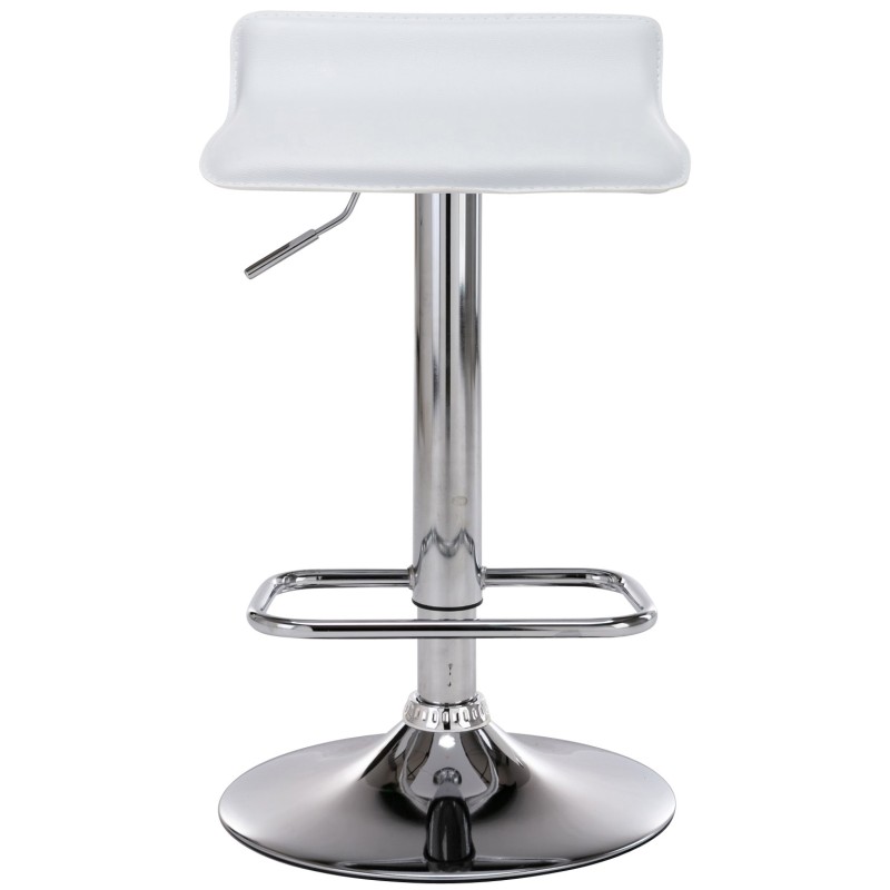 Juego de 2 taburetes de bar Dyn blancos
