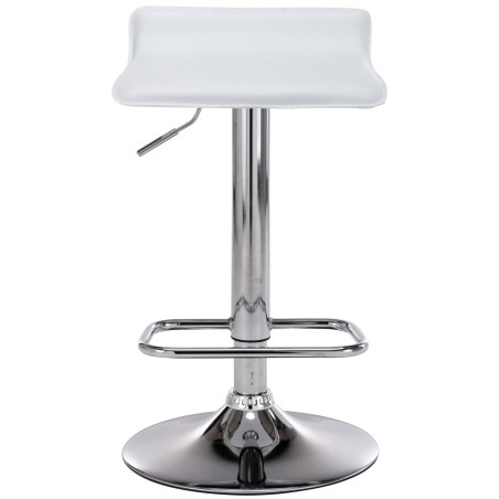 Juego de 2 taburetes de bar Dyn blancos