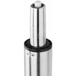 Taburete de bar Panamá con elevador de gas, Limón, acero inoxidable Damaso