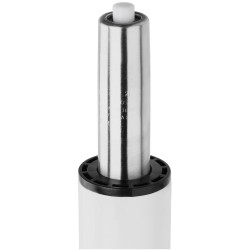 Taburete de bar panamá con elevación a gas, Limon, blanco Damaso