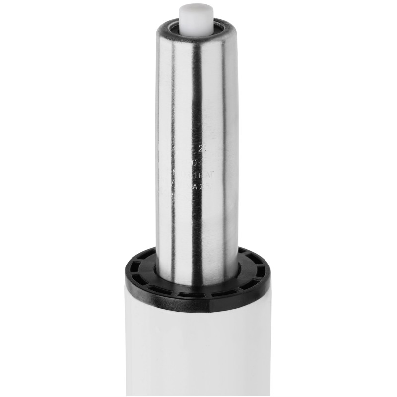 Taburete de bar panamá con elevación a gas, Limon, blanco Damaso