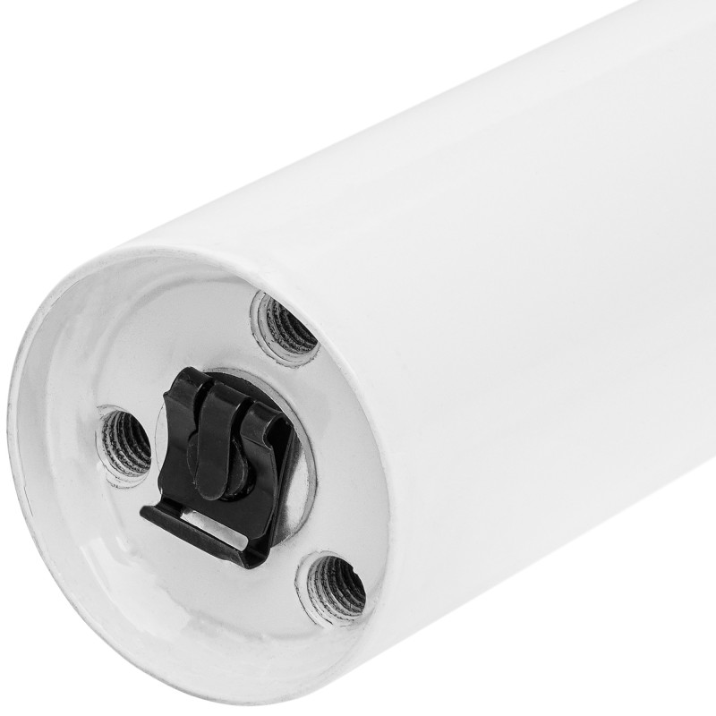 Taburete de bar panamá con elevación a gas, Limon, blanco Damaso