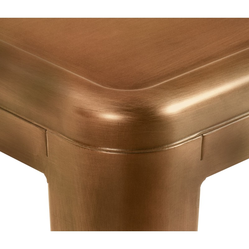 Juego de 2 taburetes de bar Joshua dorados