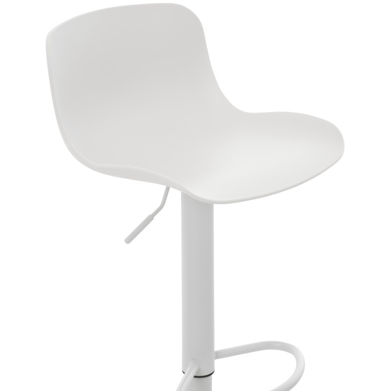 Taburete de bar blanco Almada