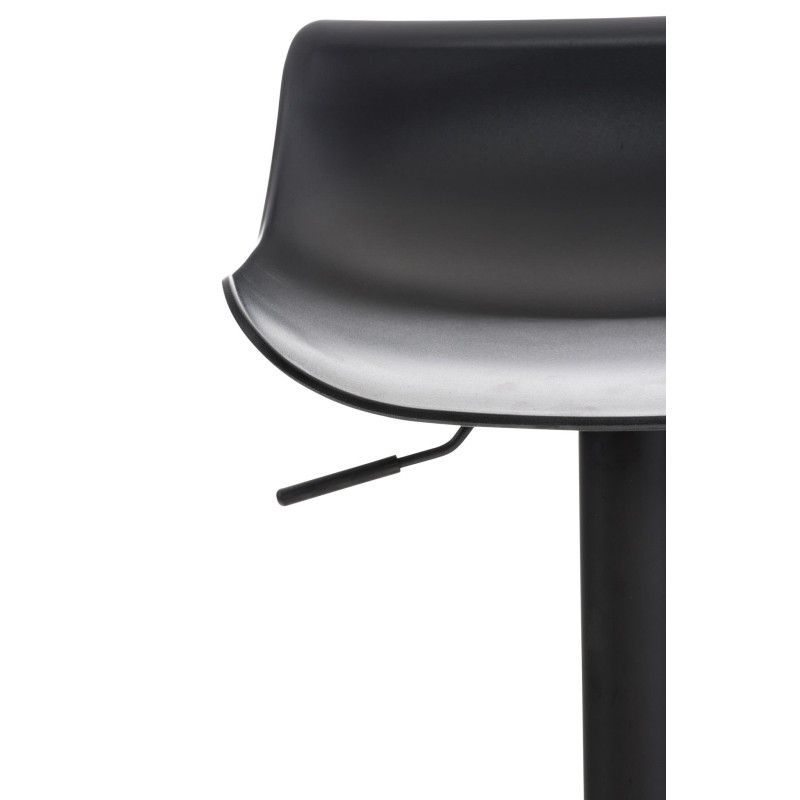 Juego de 2 taburetes de bar Aveiro negros