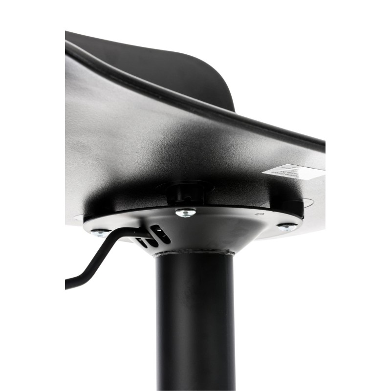 Juego de 2 taburetes de bar Almada negros