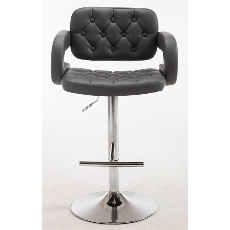 Juego de 2 taburetes de bar Dublin C grises