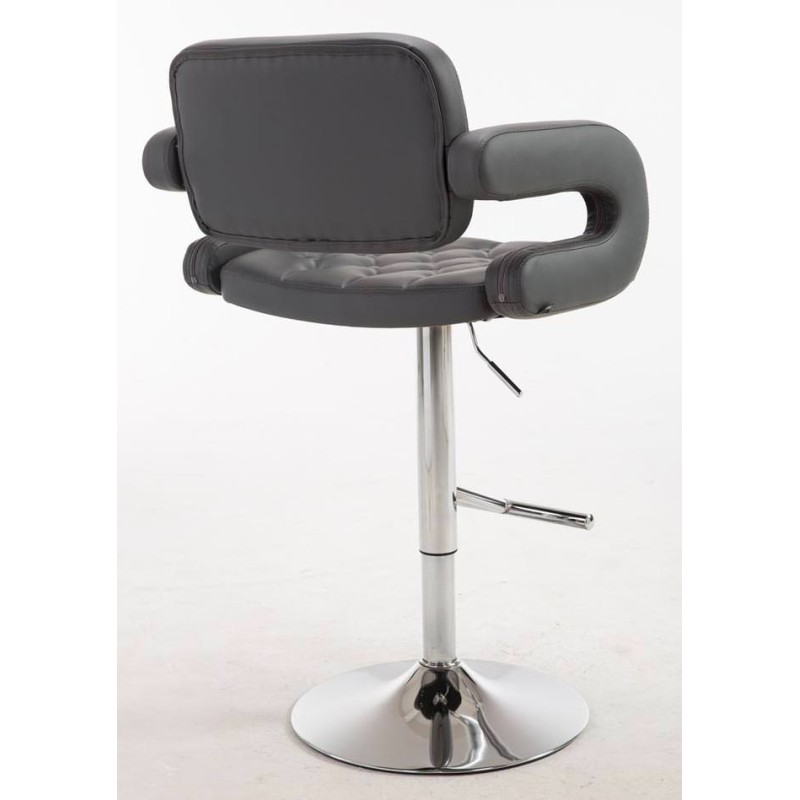 Juego de 2 taburetes de bar Dublin C grises