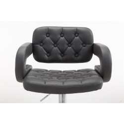 Juego de 2 taburetes de bar Dublin C grises