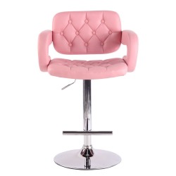 Juego de 2 taburetes de bar Dublin C rosas