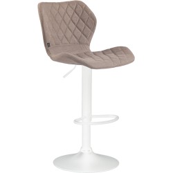 taburete de bar de corcho blanco topo