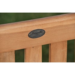 Banco de teca Jackson de 120 cm