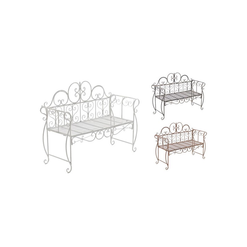 Banco de jardín de bronce Minna