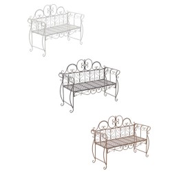 Banco de jardín de bronce Minna