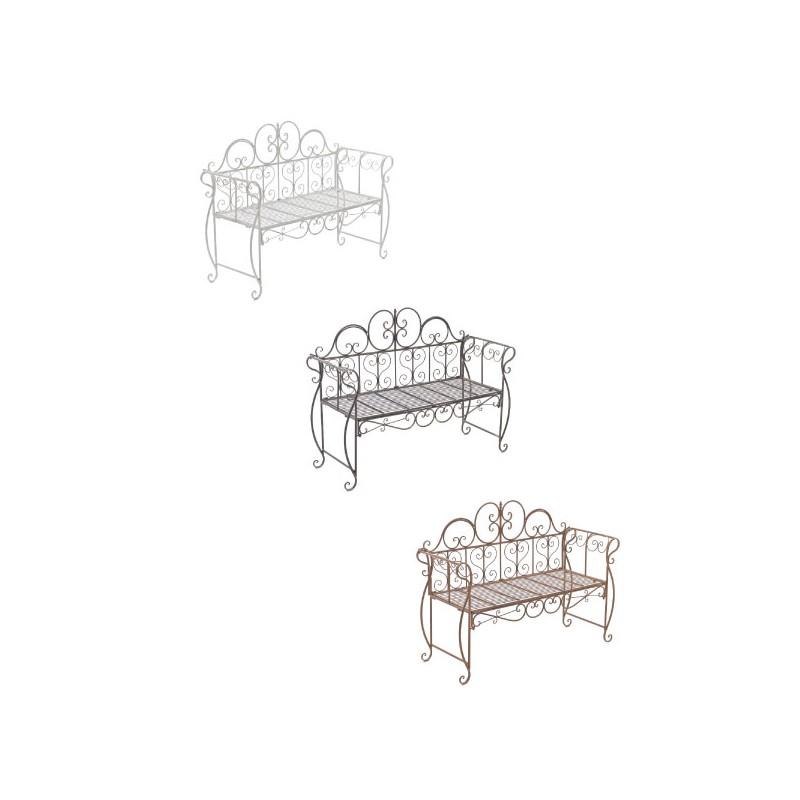 Banco de jardín de bronce Minna