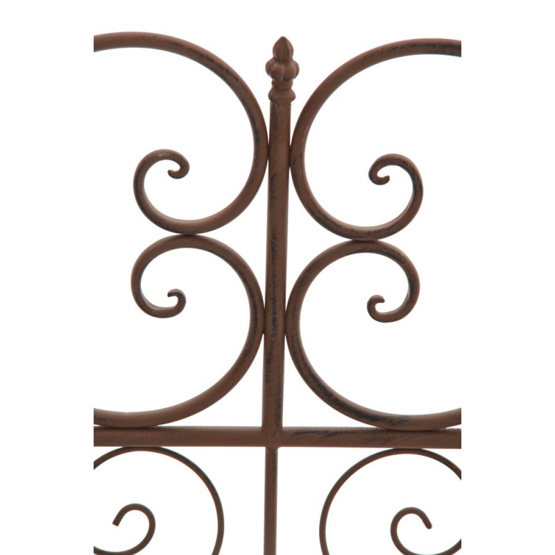 Banco de jardín antiguo marrón Minna