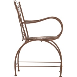 Silla Sheela, marrón antiguo