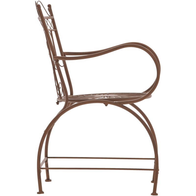 Silla Sheela, marrón antiguo