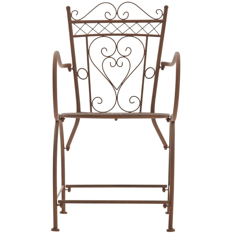 Silla Sheela, marrón antiguo