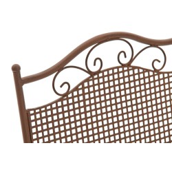 Silla Kiran marrón antigua