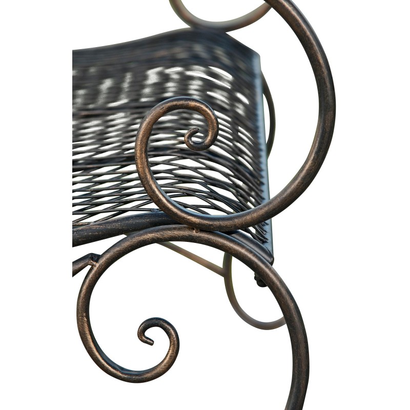 Banco de jardín de bronce Tara
