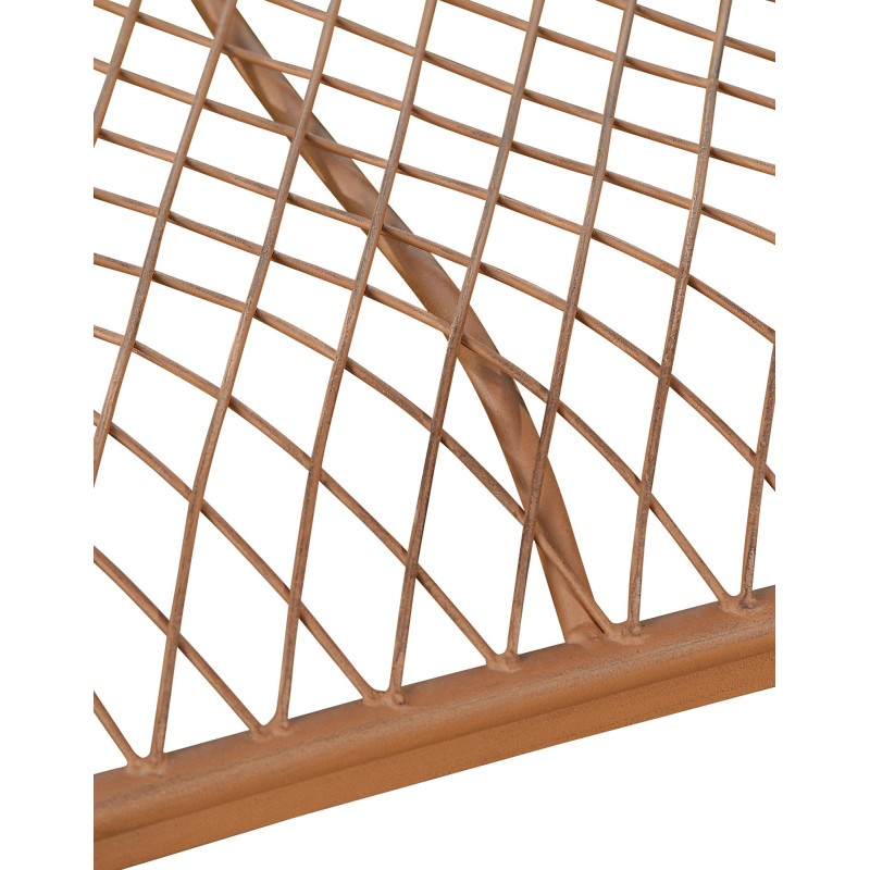 Banco de jardín antiguo marrón Tara