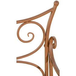 Banco de jardín antiguo marrón Tara