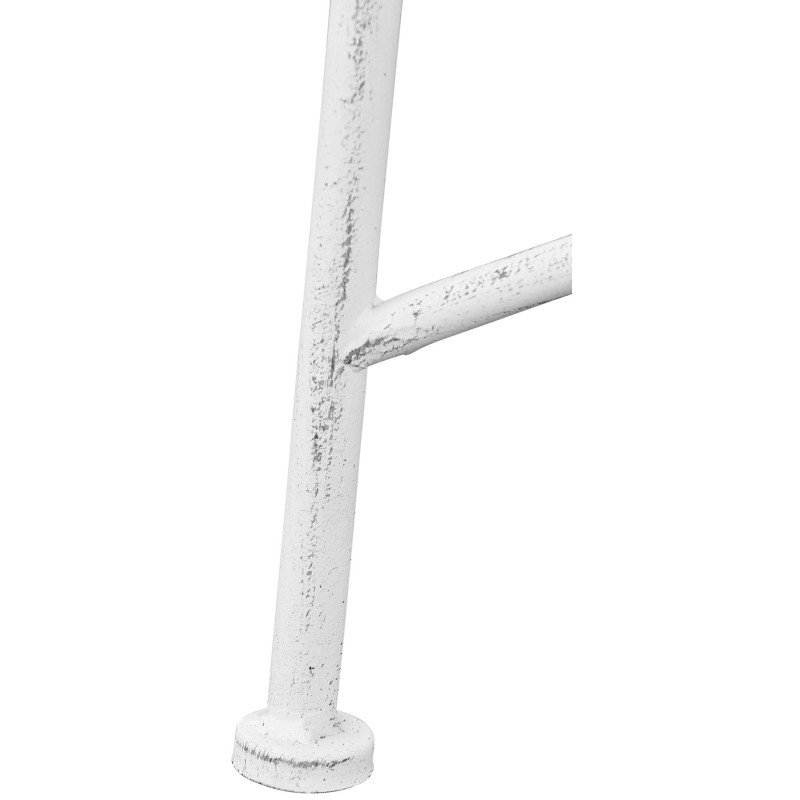 Banco de jardín Tara blanco antiguo