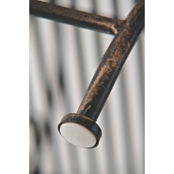 Banco de jardín Karma de bronce