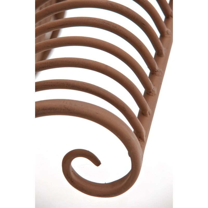 Banco de jardín antiguo marrón Karma