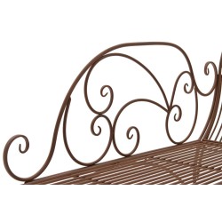 Banco de jardín antiguo marrón Karma