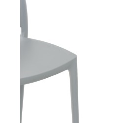 Silla Maya gris claro