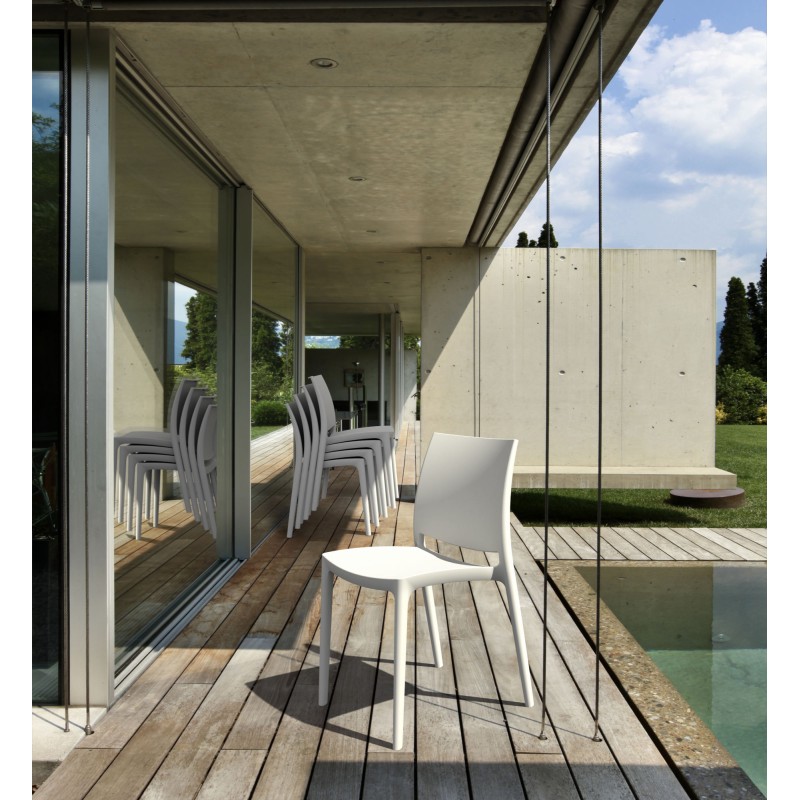 Silla Maya gris claro